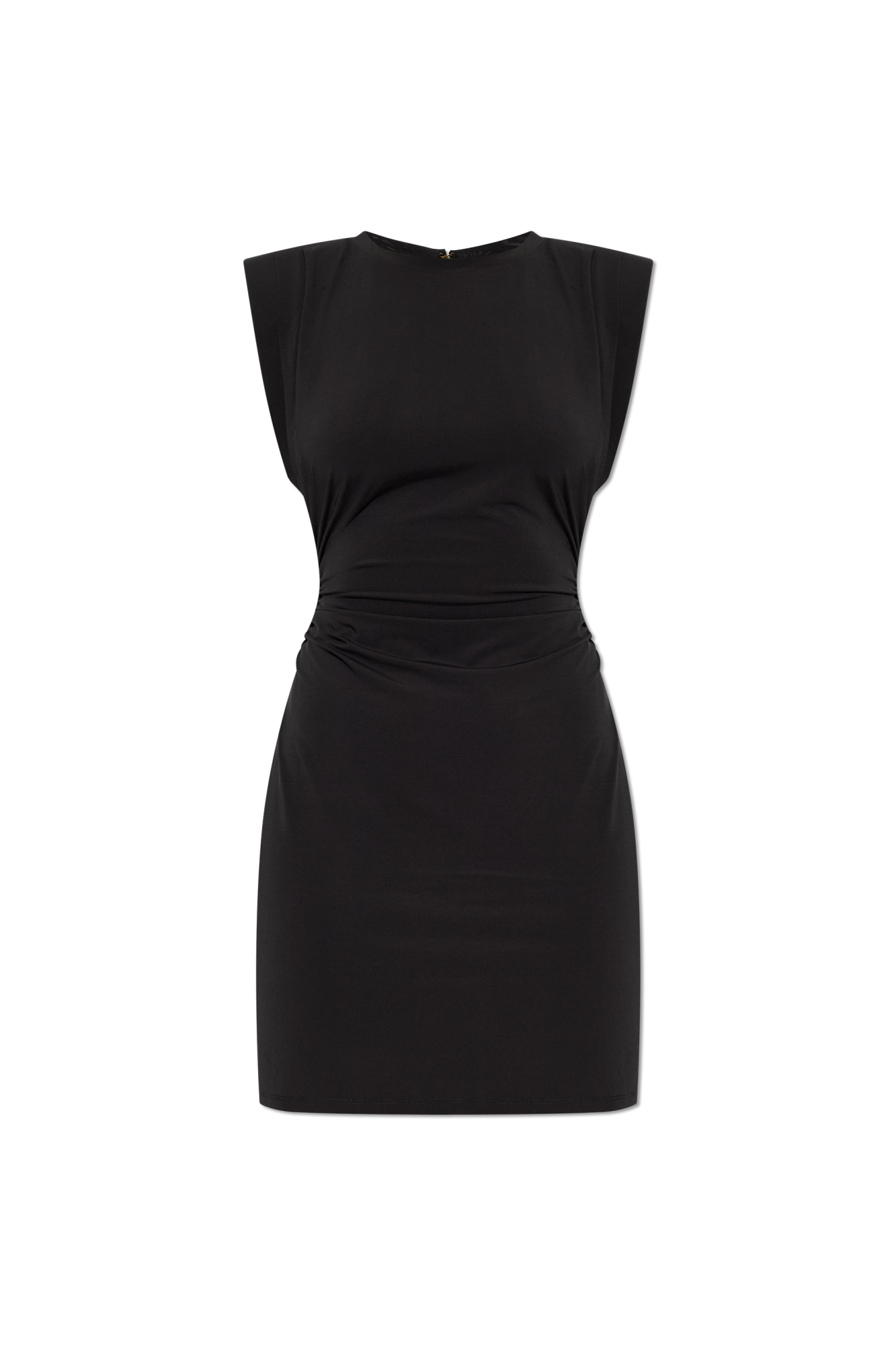 Black Dress with draping at the waist Michael Michael Kors